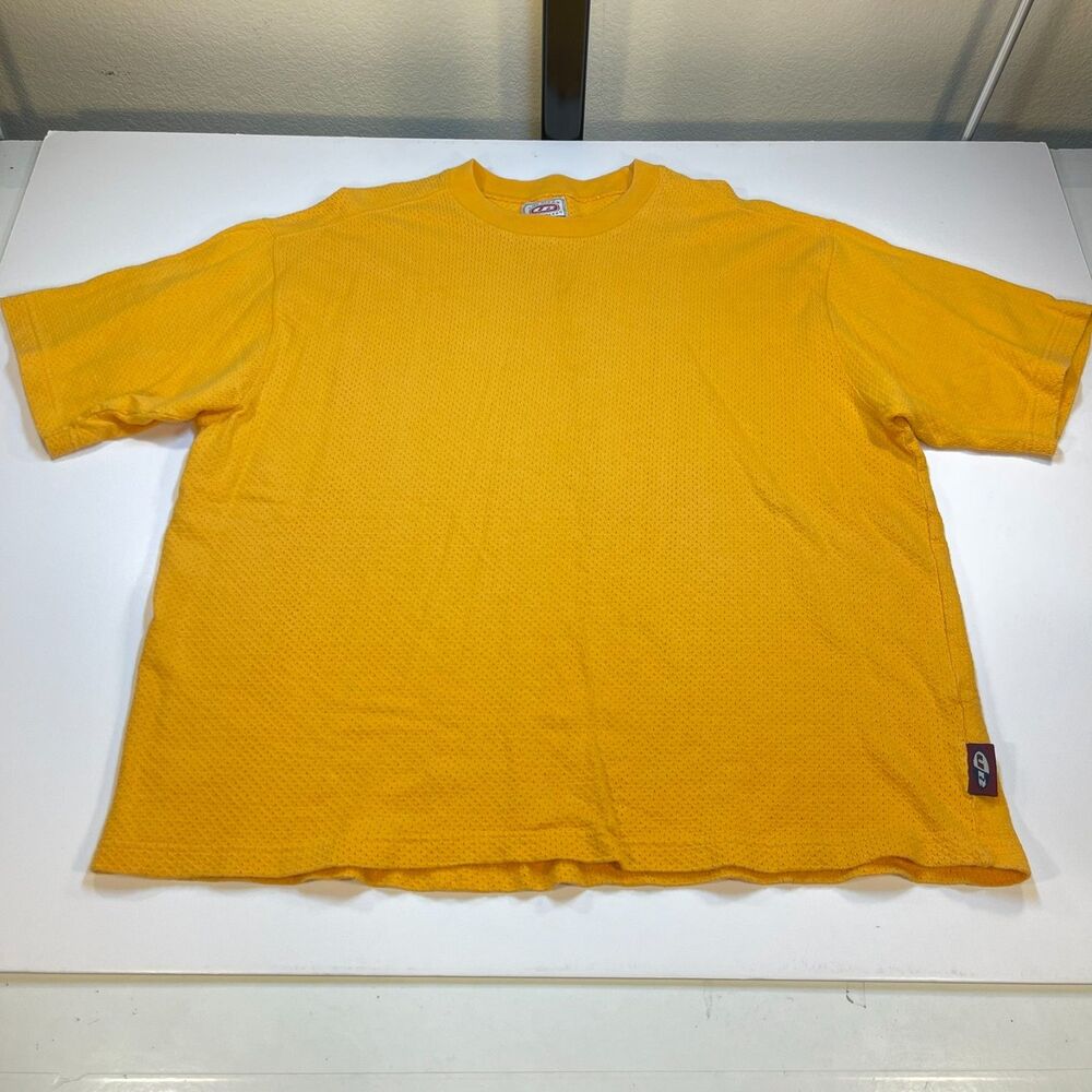 Vintage 1990s 90's UnionBay oversized TEE T Shirt Sz Mens XL Yellow